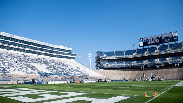 A general view of Penn State's Beaver Stadium.
